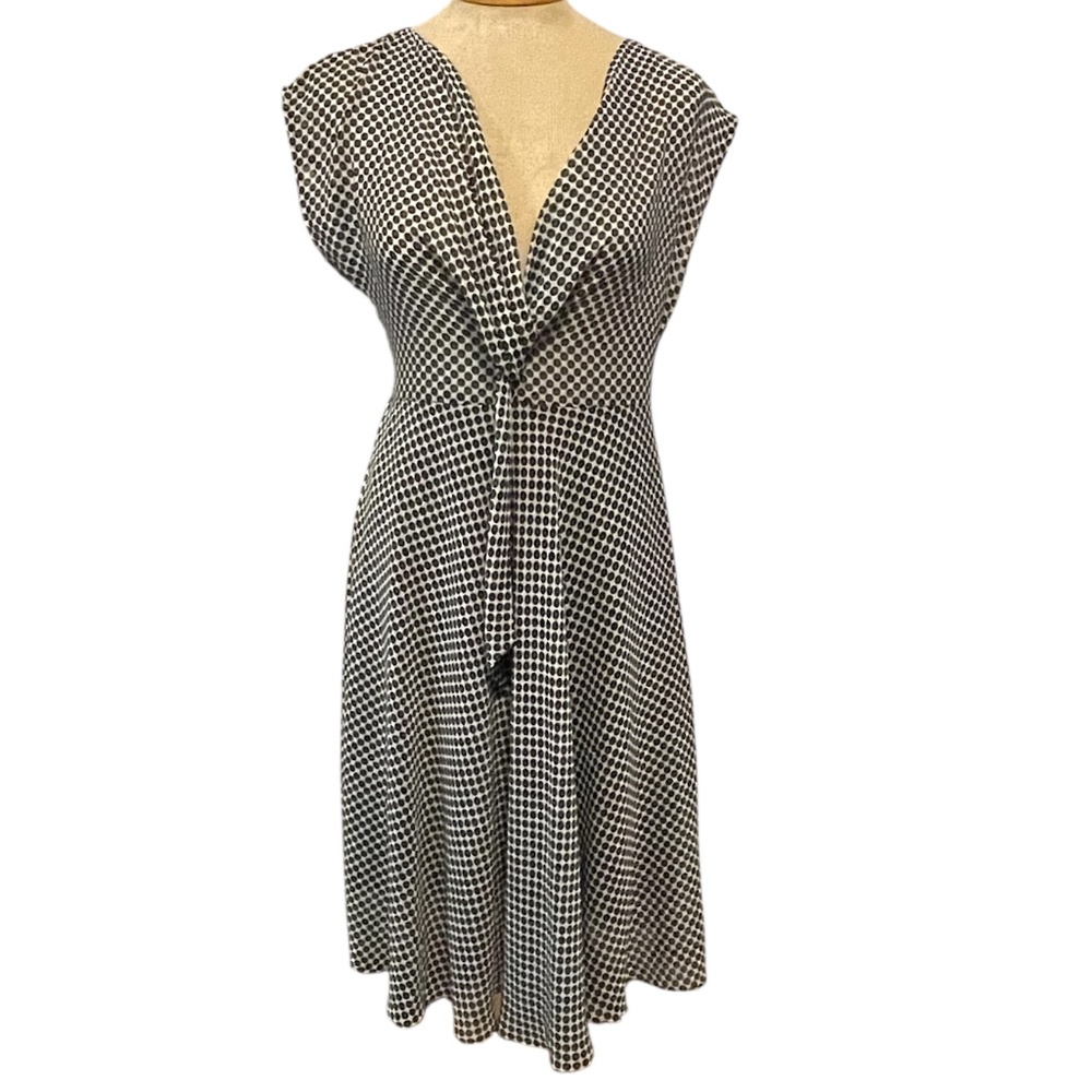 Women's Eva Franco Dress CF5588 Blk/White Size 6